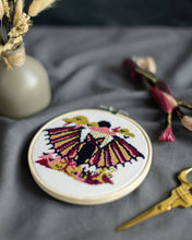 Load image into Gallery viewer, 'The Vampire Bat' Cross Stitch Kit
