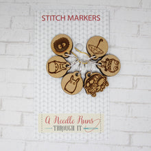 Load image into Gallery viewer, Forest Friends - Stitch Markers (set of 6)
