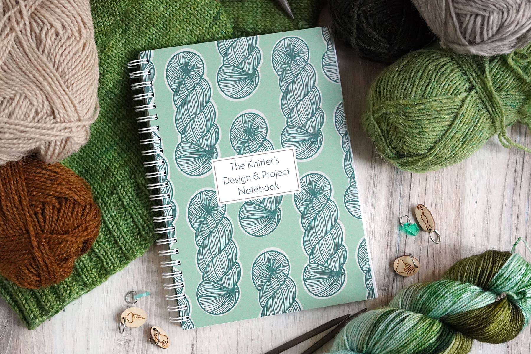 The Knitter's Design & Project Notebook / Forest – Knitting is Metal