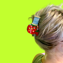 Load image into Gallery viewer, Pin Cushion Hair Claw
