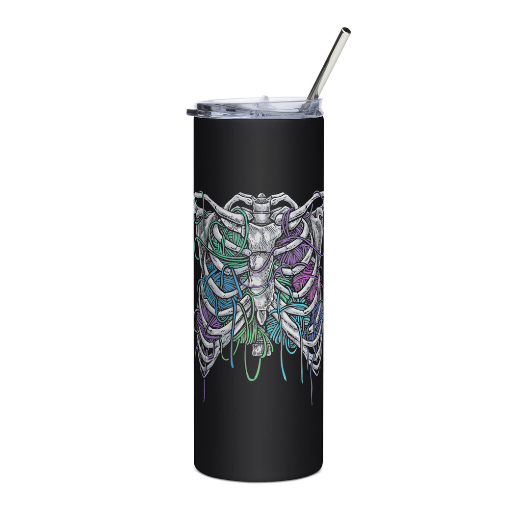 I Breathe Yarn Stainless Steel Tumbler