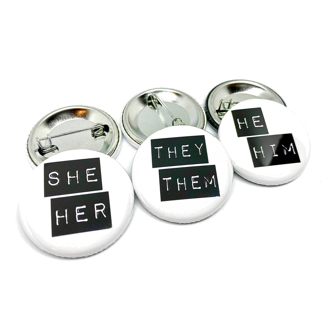 Pronoun Button