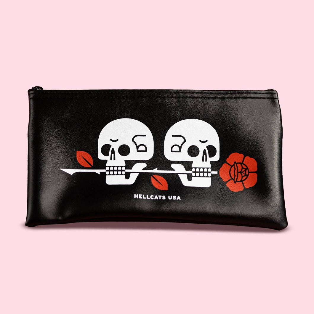 Skull & Rose Notions Pouch
