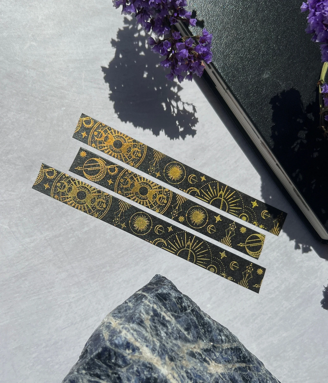 Gold Celestial Holographic Washi Tape