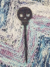 Load image into Gallery viewer, Acrylic Skull Shawl Pin
