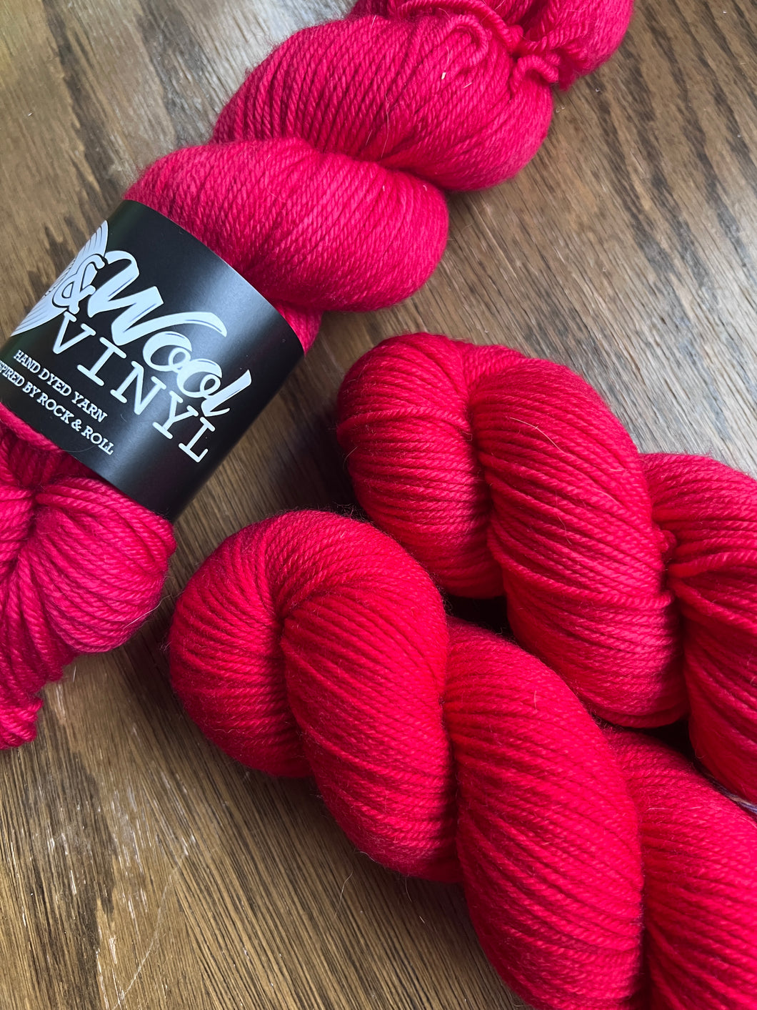 Wool & Vinyl DK Yarn - Cherry Pie