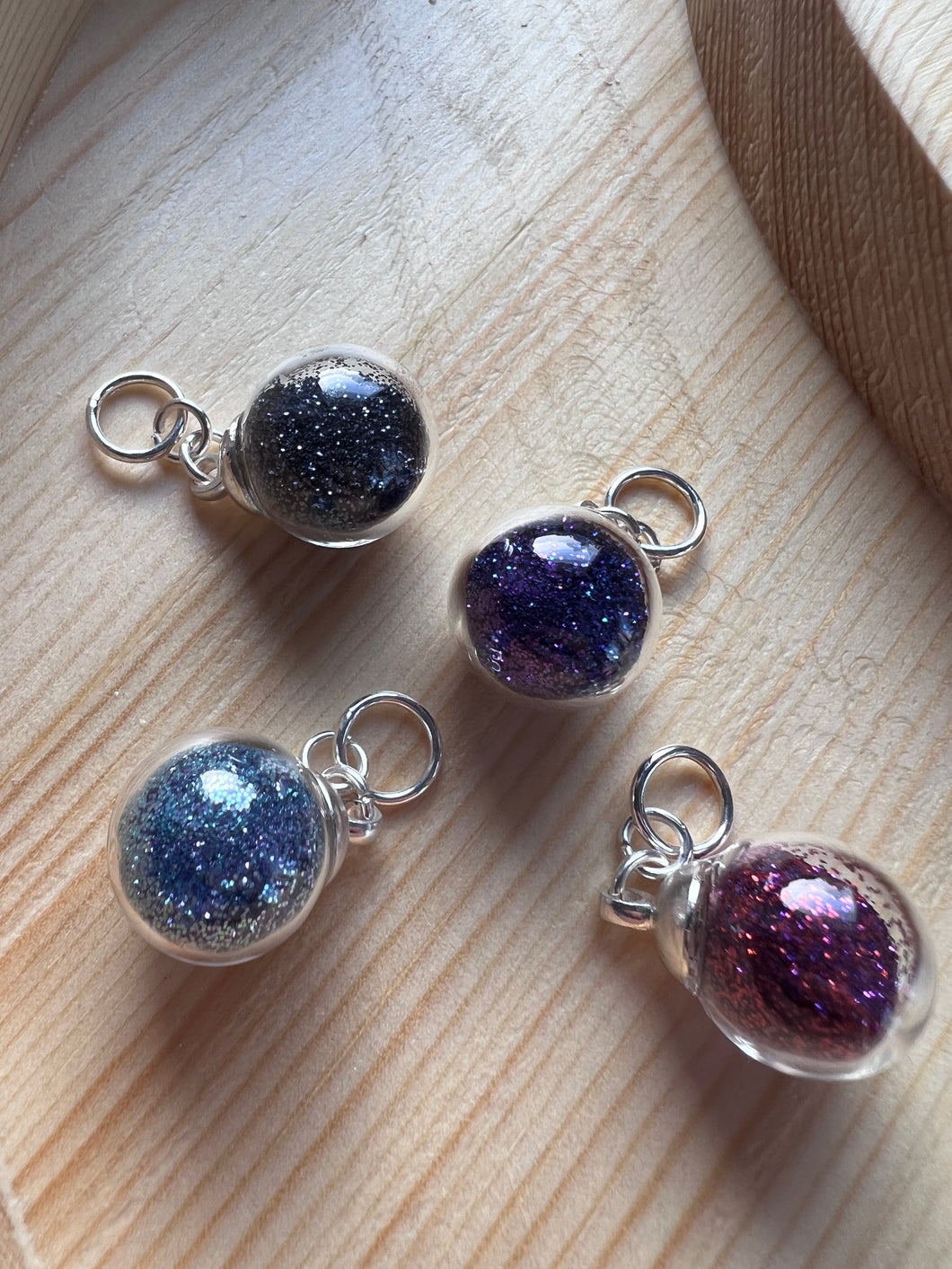 Glitter Bomb Individual Stitch Marker