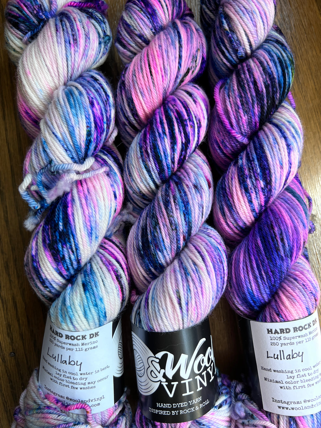 Wool & Vinyl DK Yarn - Lullaby