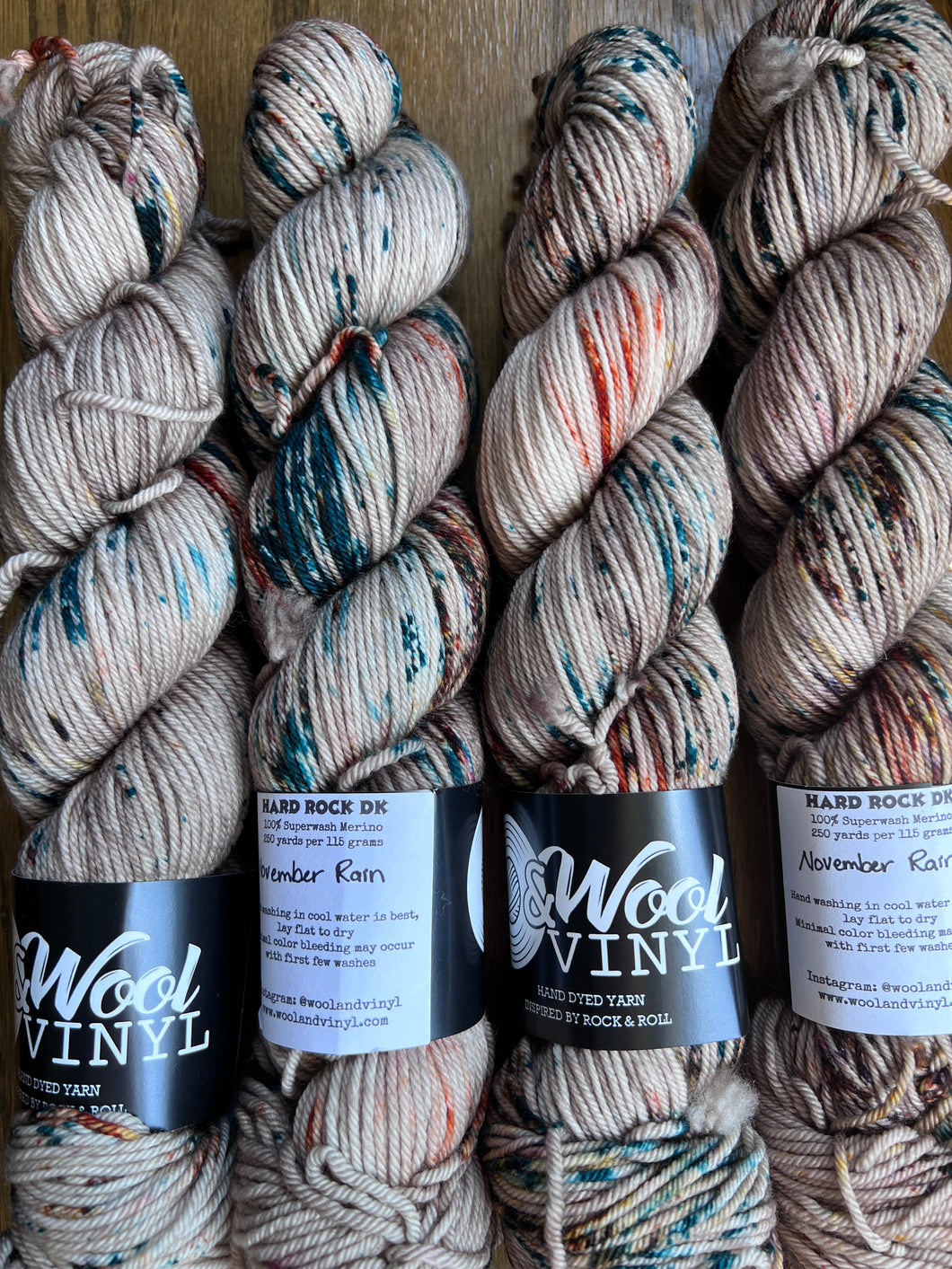 Wool & Vinyl DK Yarn - November Rain