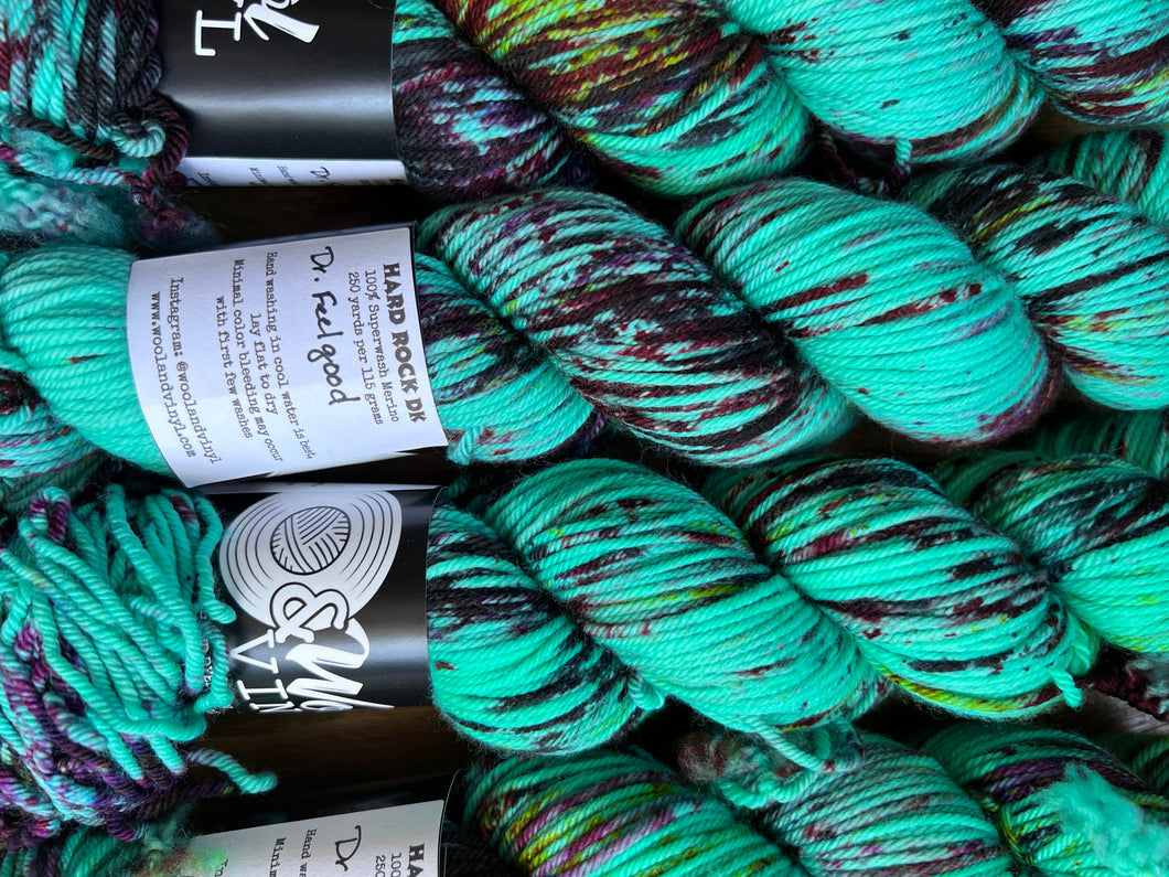Wool & Vinyl DK Yarn - Dr Feelgood