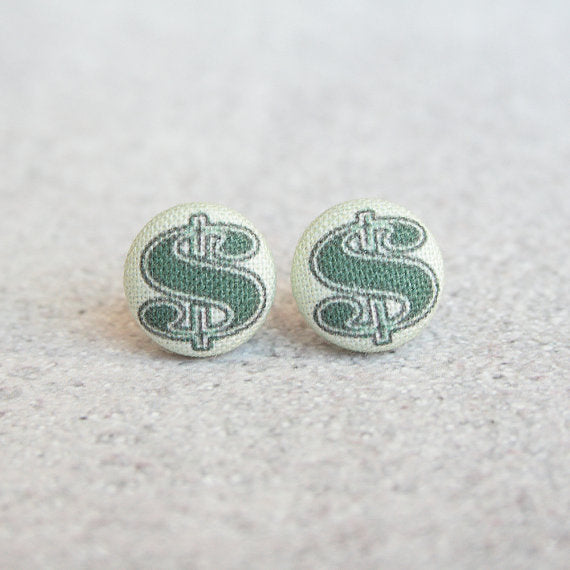 Money Fabric Earrings