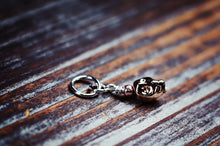 Load image into Gallery viewer, Rose Gold Hematite Skull Individual Stitch Marker
