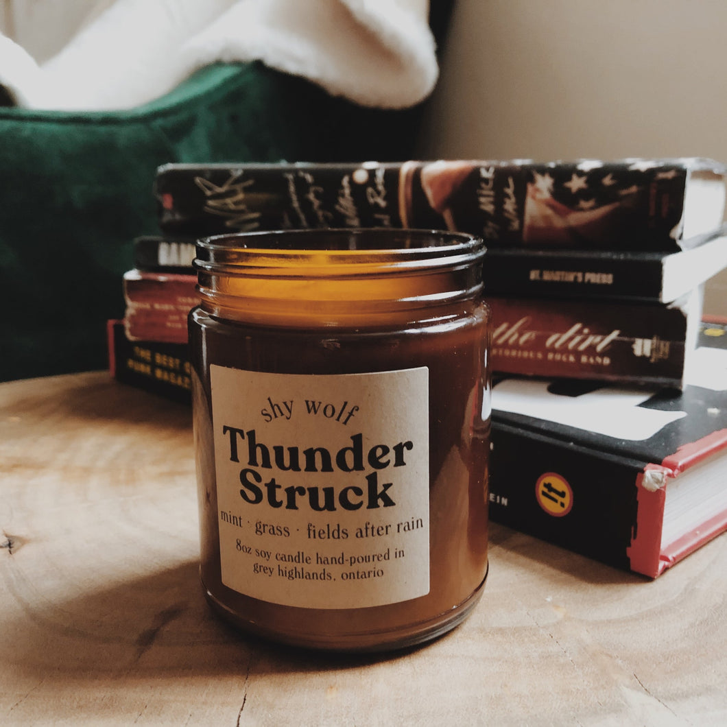 Thunderstruck Candle