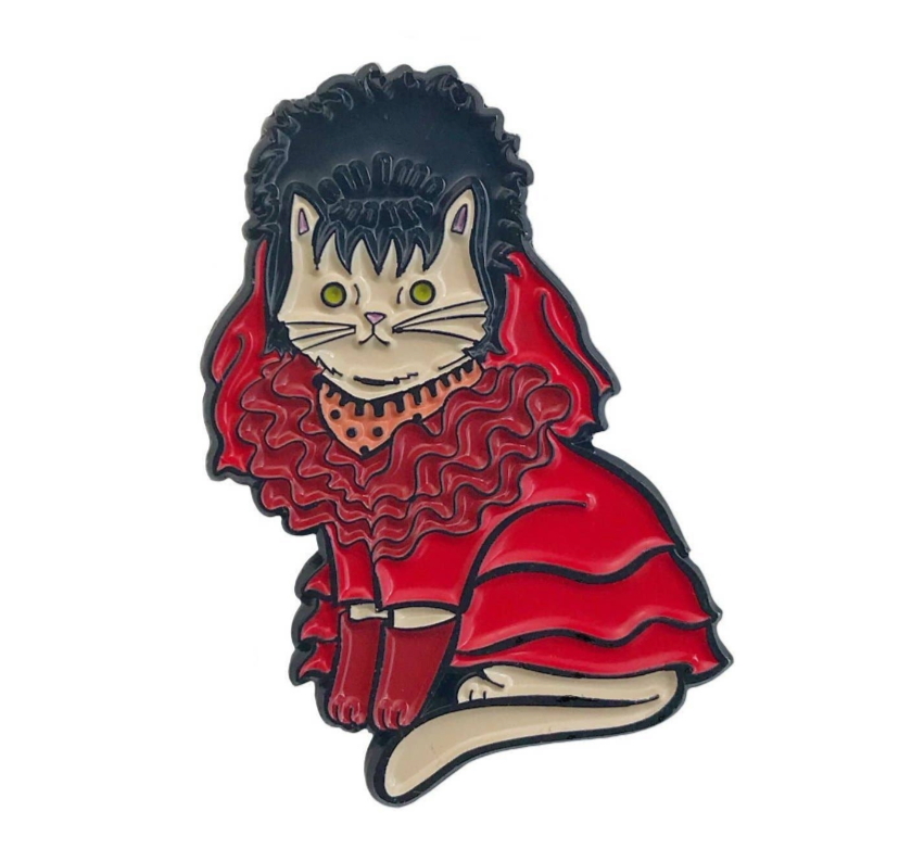 Lydia Cat Enamel Pin